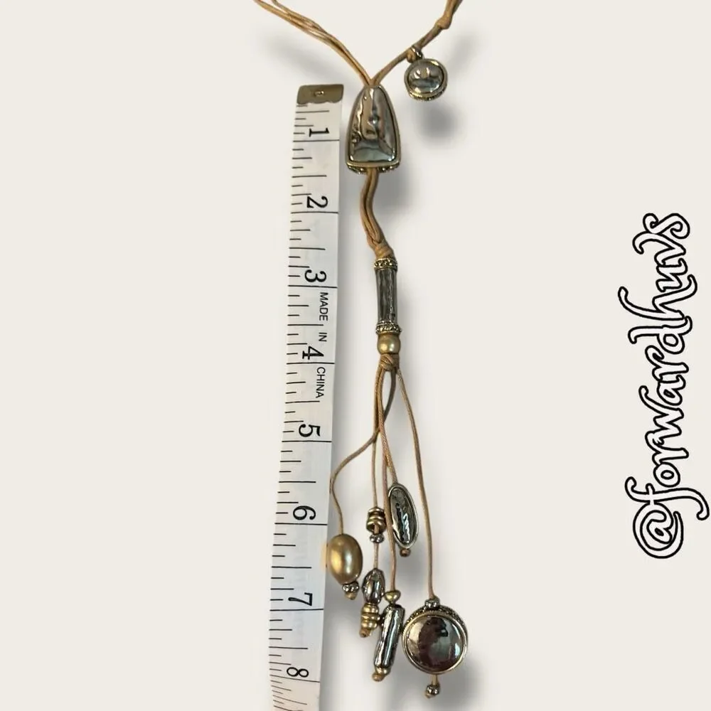 Chico’s Lariat-Style “Y” Necklace – 24 Inches with 8-Inch Lariat